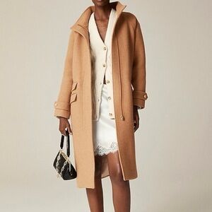 NWT FREE SHIPPING Long Toscana coat in
Italian stadium cloth wool BRAND NEW